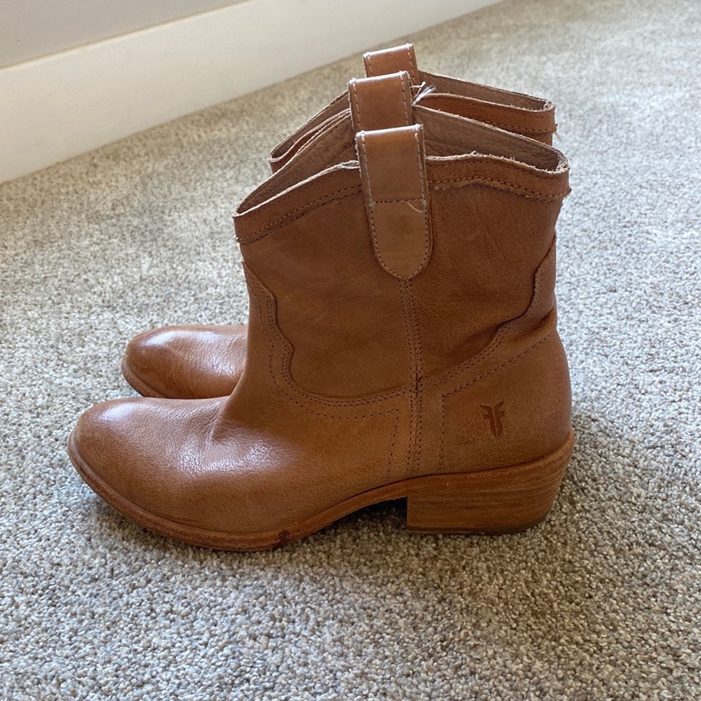 Western booties Frye